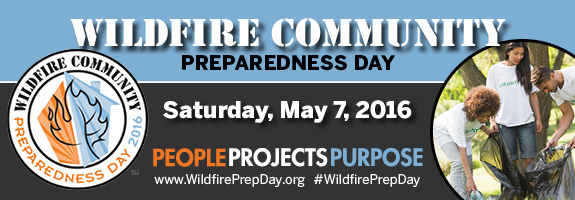 Wildfire Community Preparedness Day Banner